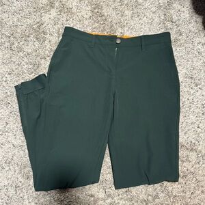 Macade Golf Dark Green Slim-Fit Pants